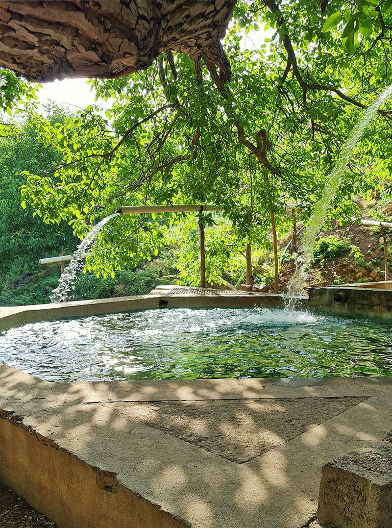 hill country water feature