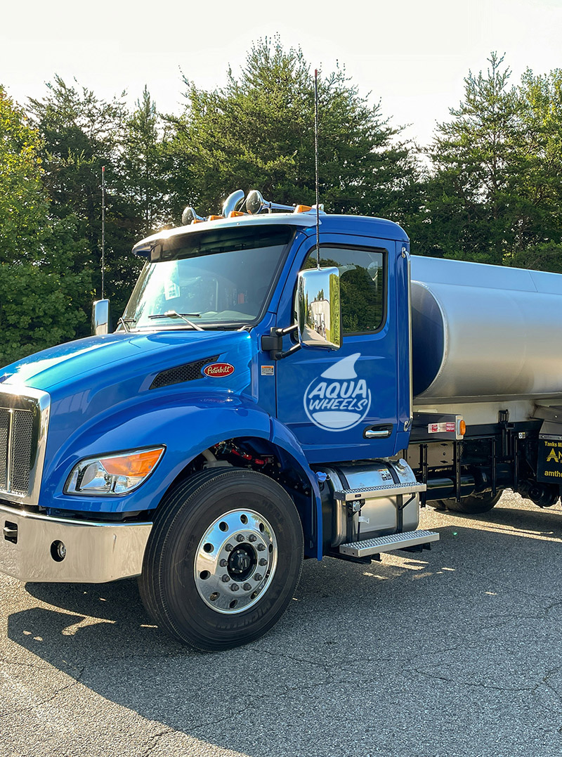 water delivery truck